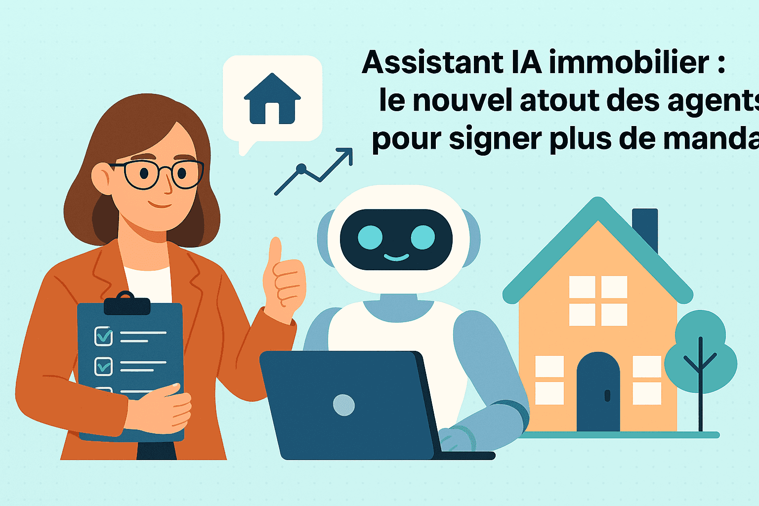 Assistant IA Immobilier : le nouvel atout des agents pour signer plus de mandats