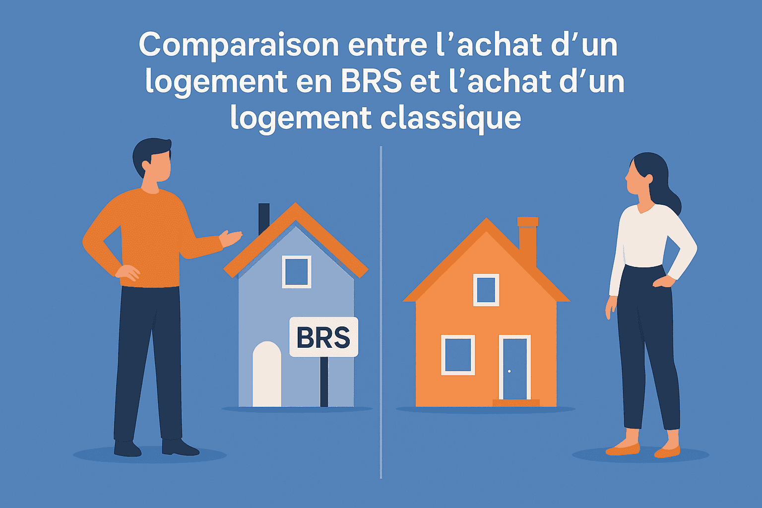 comparaison entre l'achat d'un logement en BRS et l'achat d'un logement classique