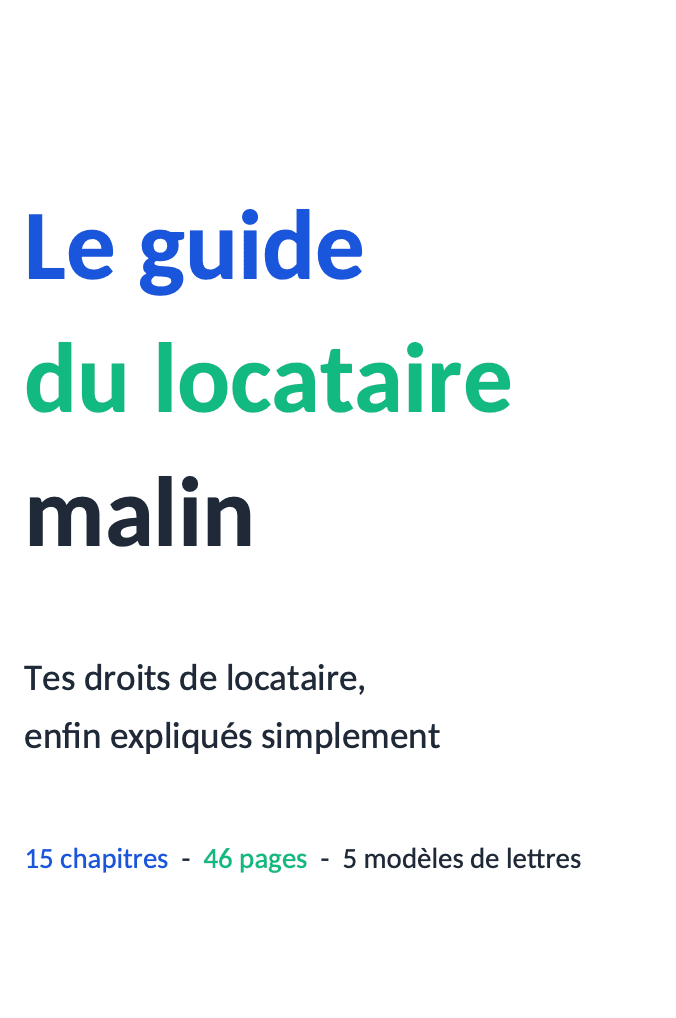 Couverture — Le Guide du locataire malin